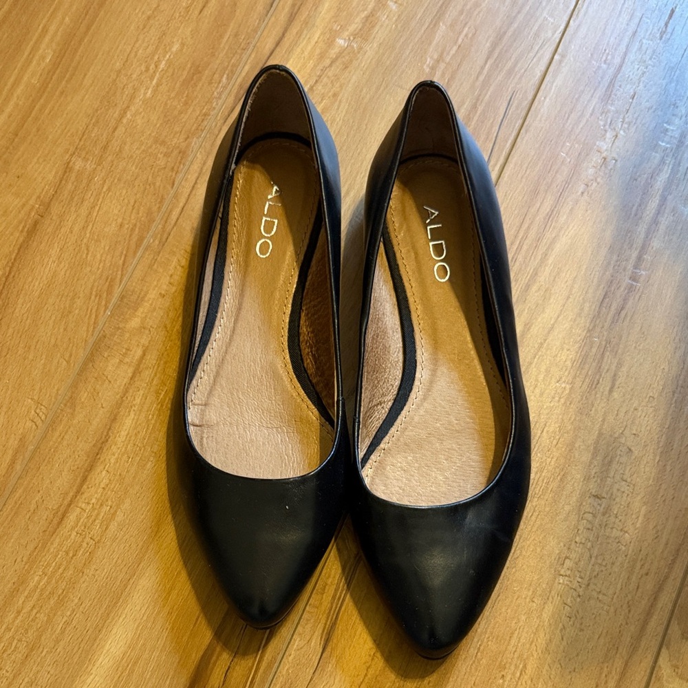 ALDO Women's Galilaeo Black Flats Size 37